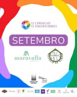 O comercio de Santiago MOSTRA O SEU COMPROMISO SOCIAL coa volta do proxecto “12 comercios, 12 sensibilidades” 2025